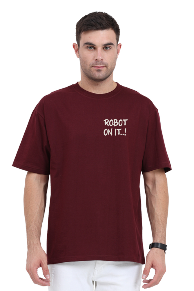 Robot On It Oversize T-shirt