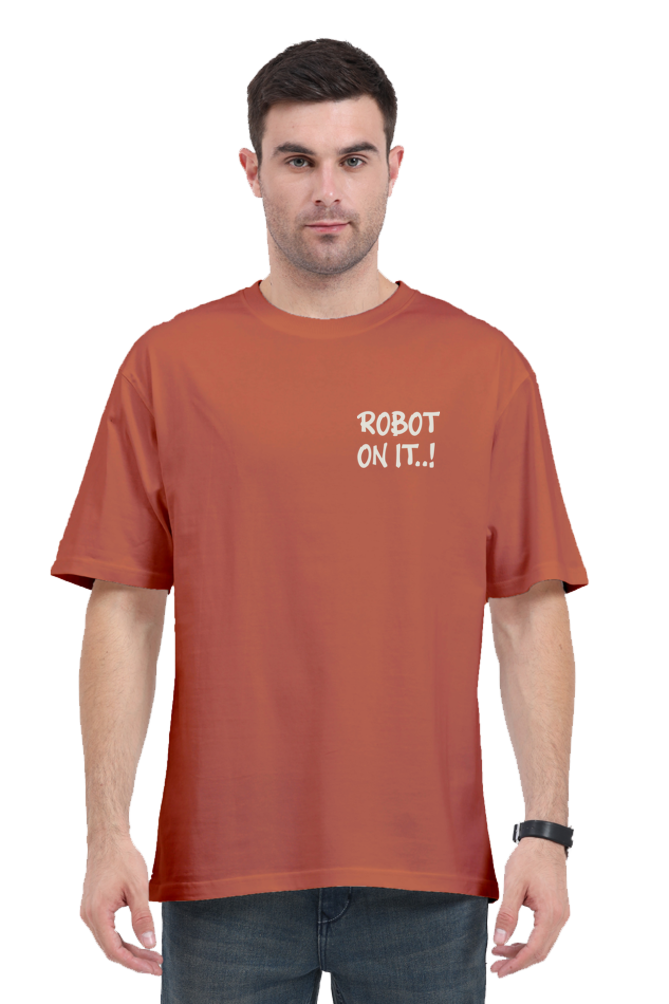 Robot On It Oversize T-shirt