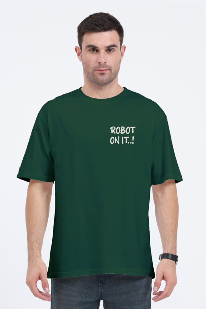 Robot On It Oversize T-shirt