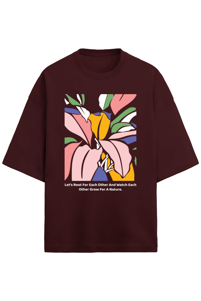 Floral Harmony Terry Oversize Fit