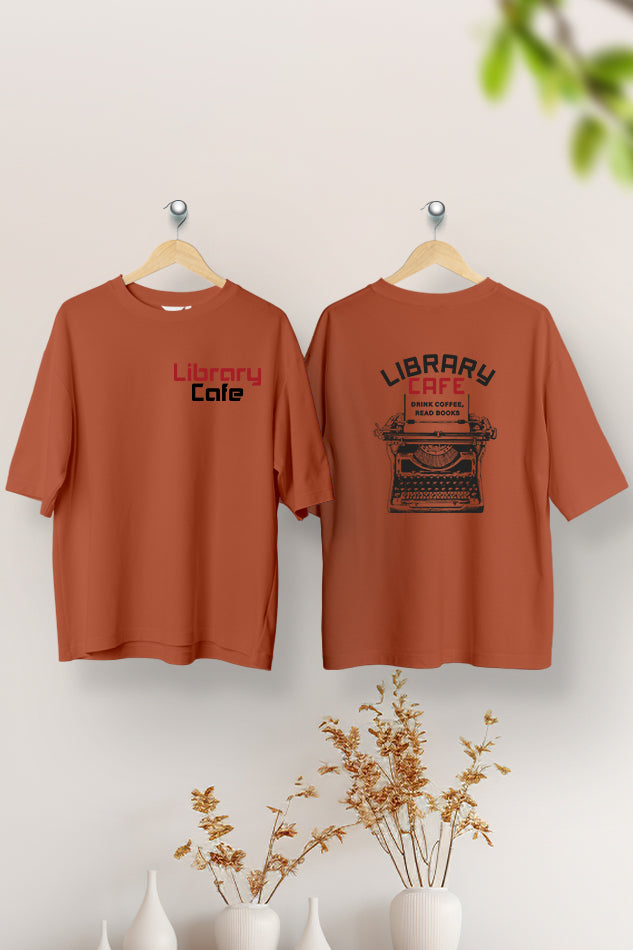 Library Café Women Oversize Fit