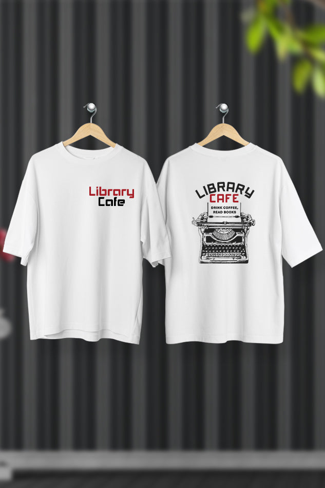 Library Café Women Oversize Fit